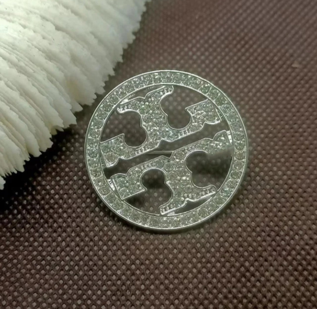 Torry Burch inspired brooch