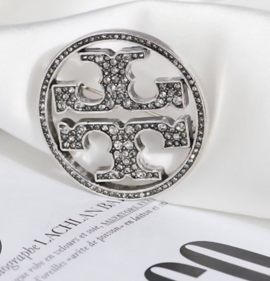 Torry Burch inspired brooch