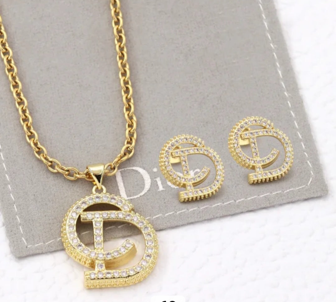 Christian Dior Inspired Necklace