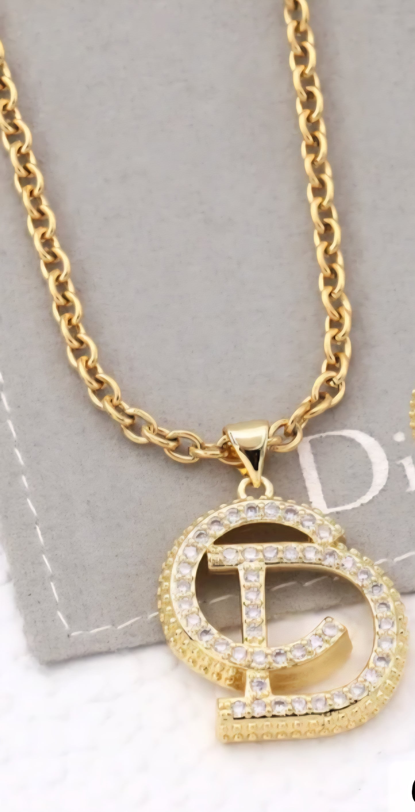 Christian Dior Inspired Necklace