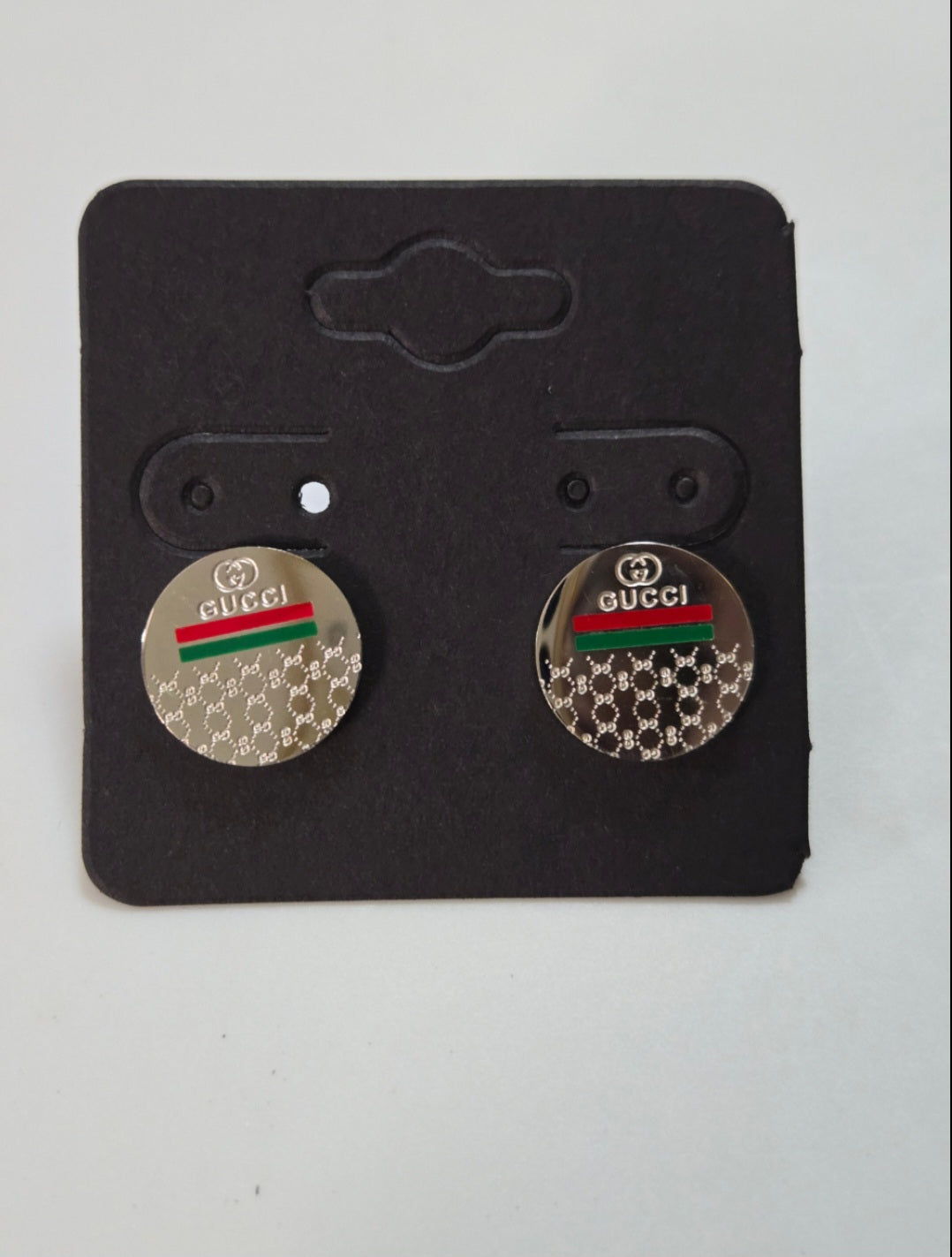 Gucci inspired round earrings