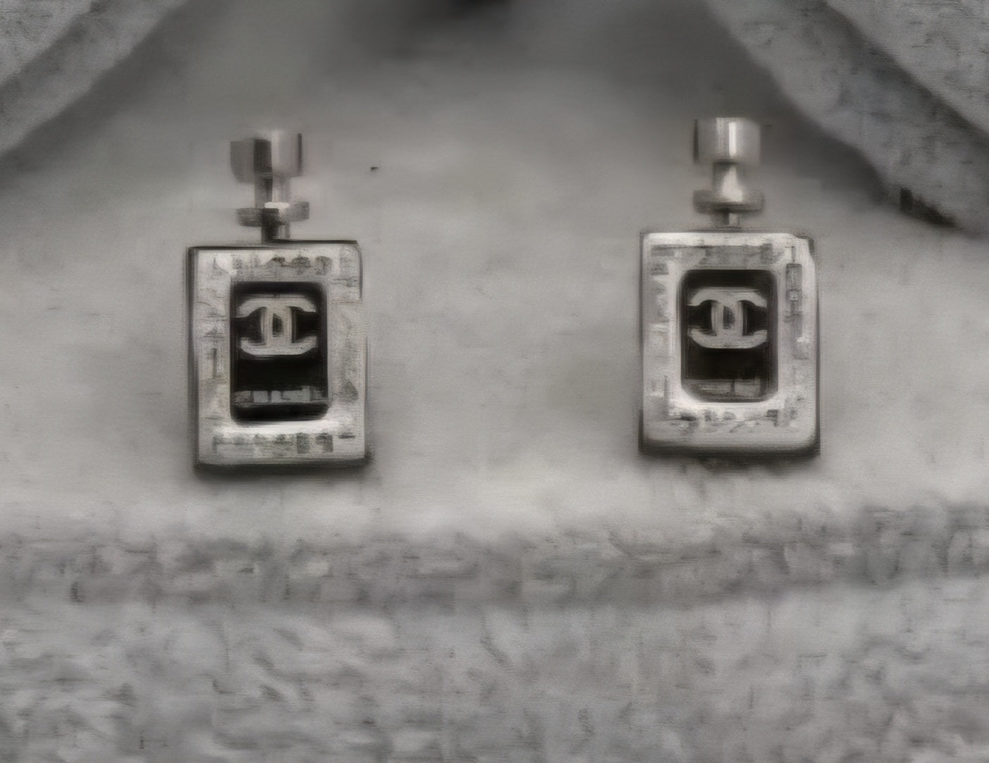 Chanel inspired Earrings