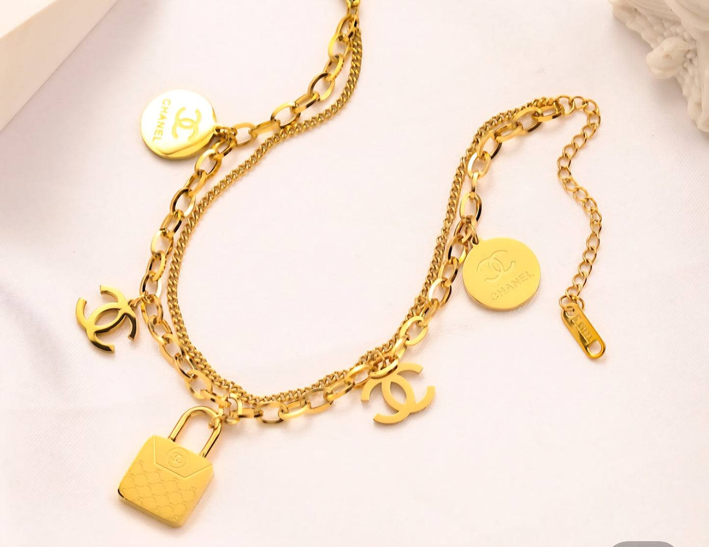 Chanel inspired bracelet