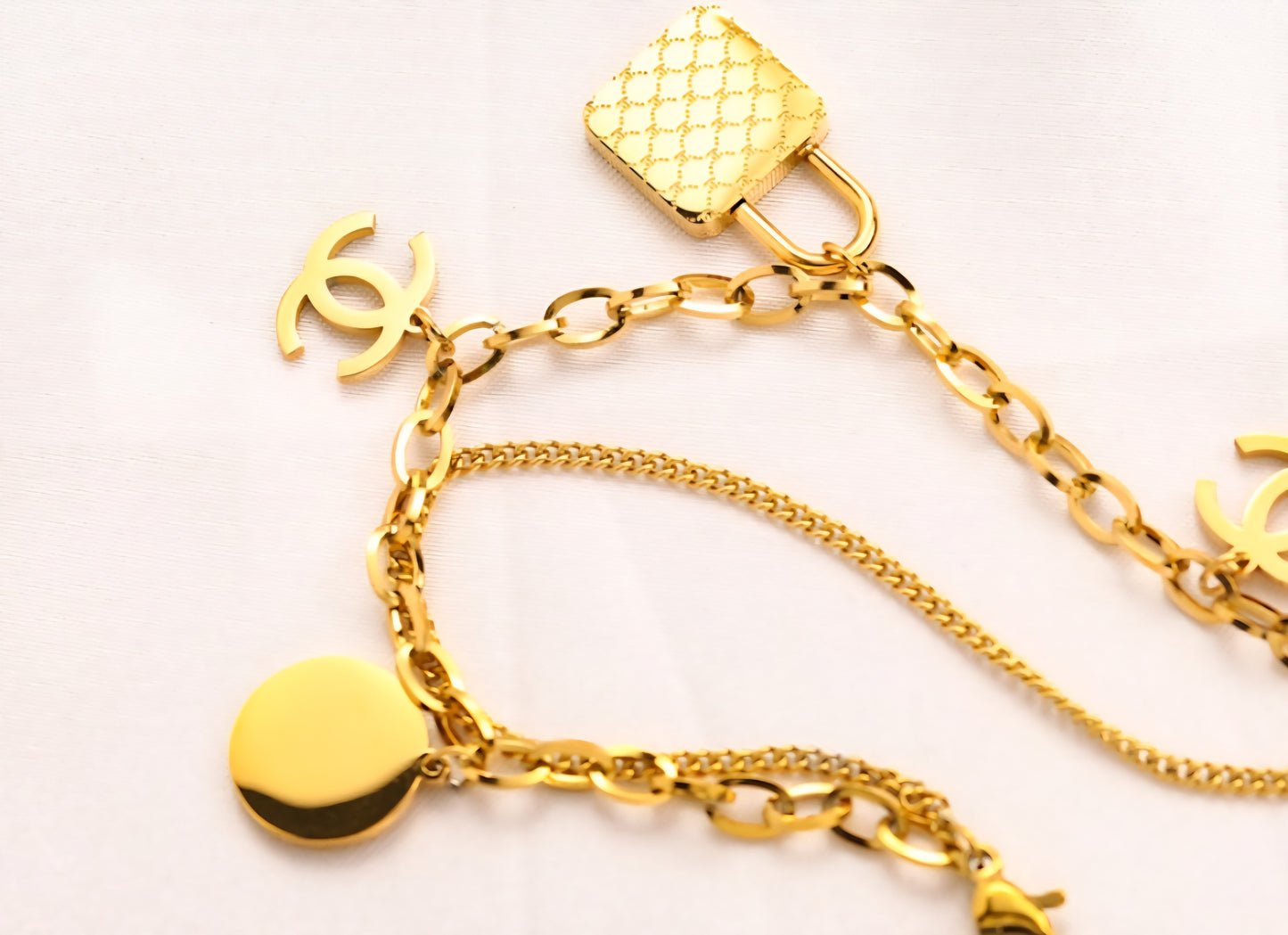 Chanel inspired bracelet