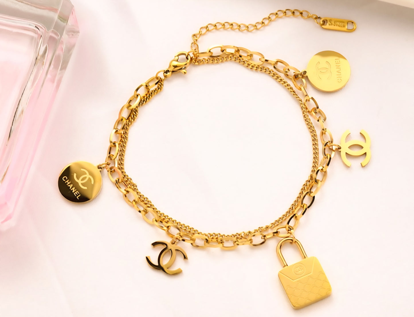 Chanel inspired bracelet