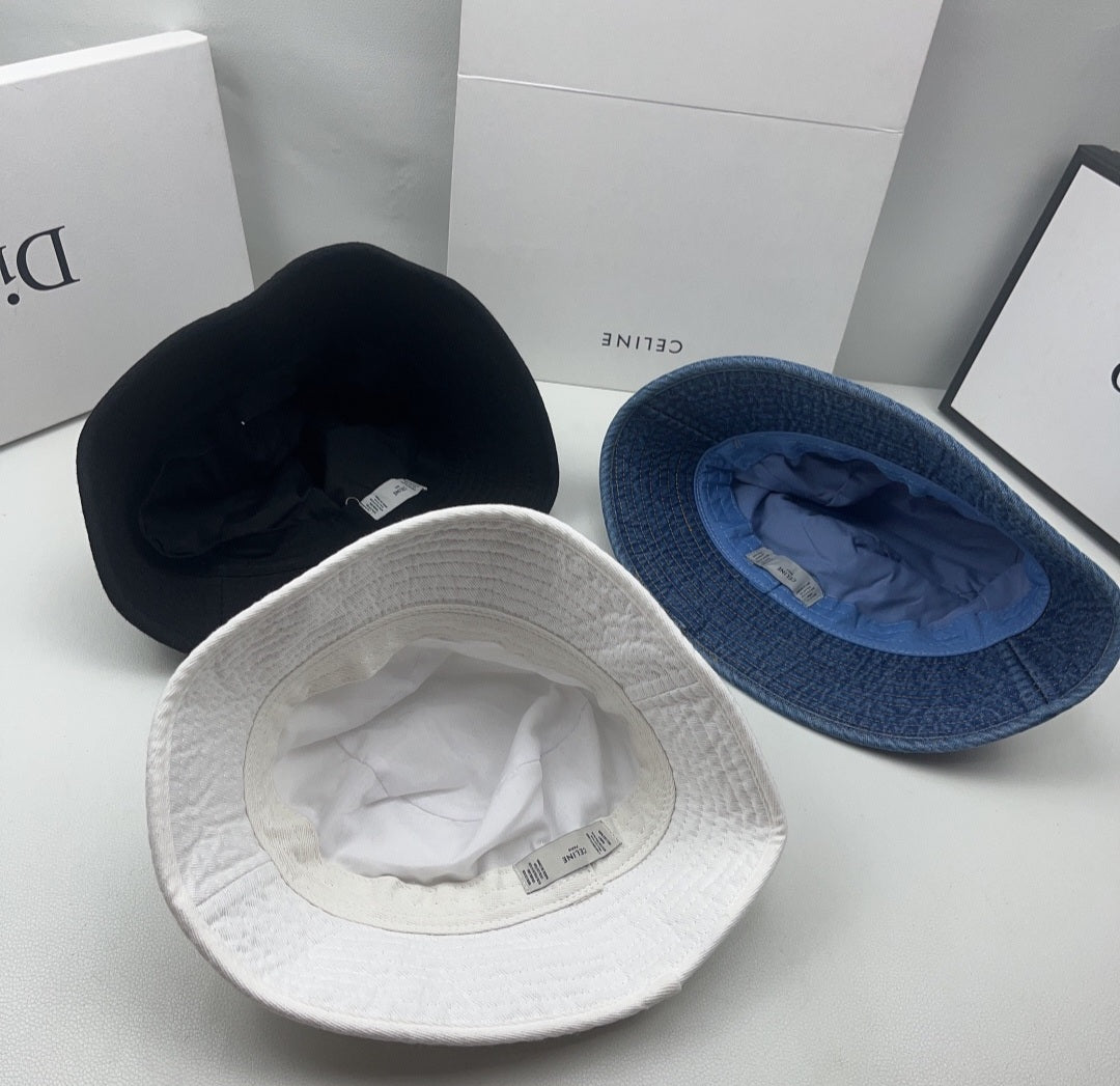 Celine inspired Denim Bucket Hat