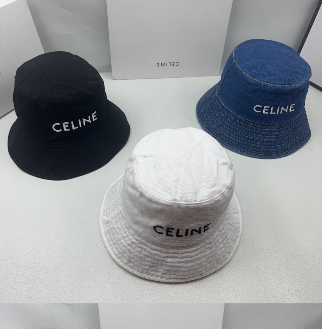 Celine inspired Denim Bucket Hat