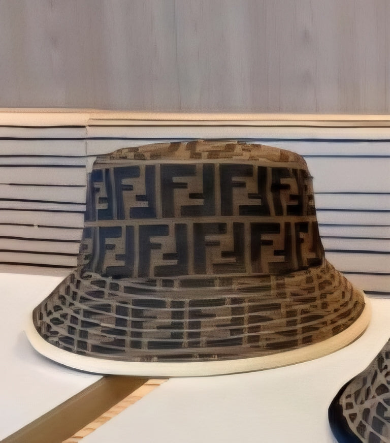 Fendi inspired Bucket hat