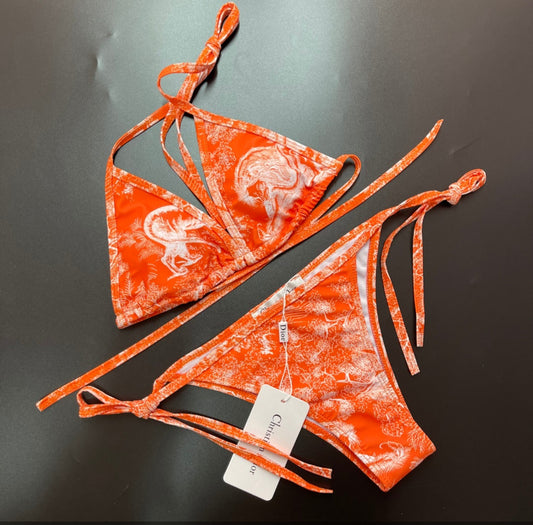 Christian Dior 2pc Bikini Set