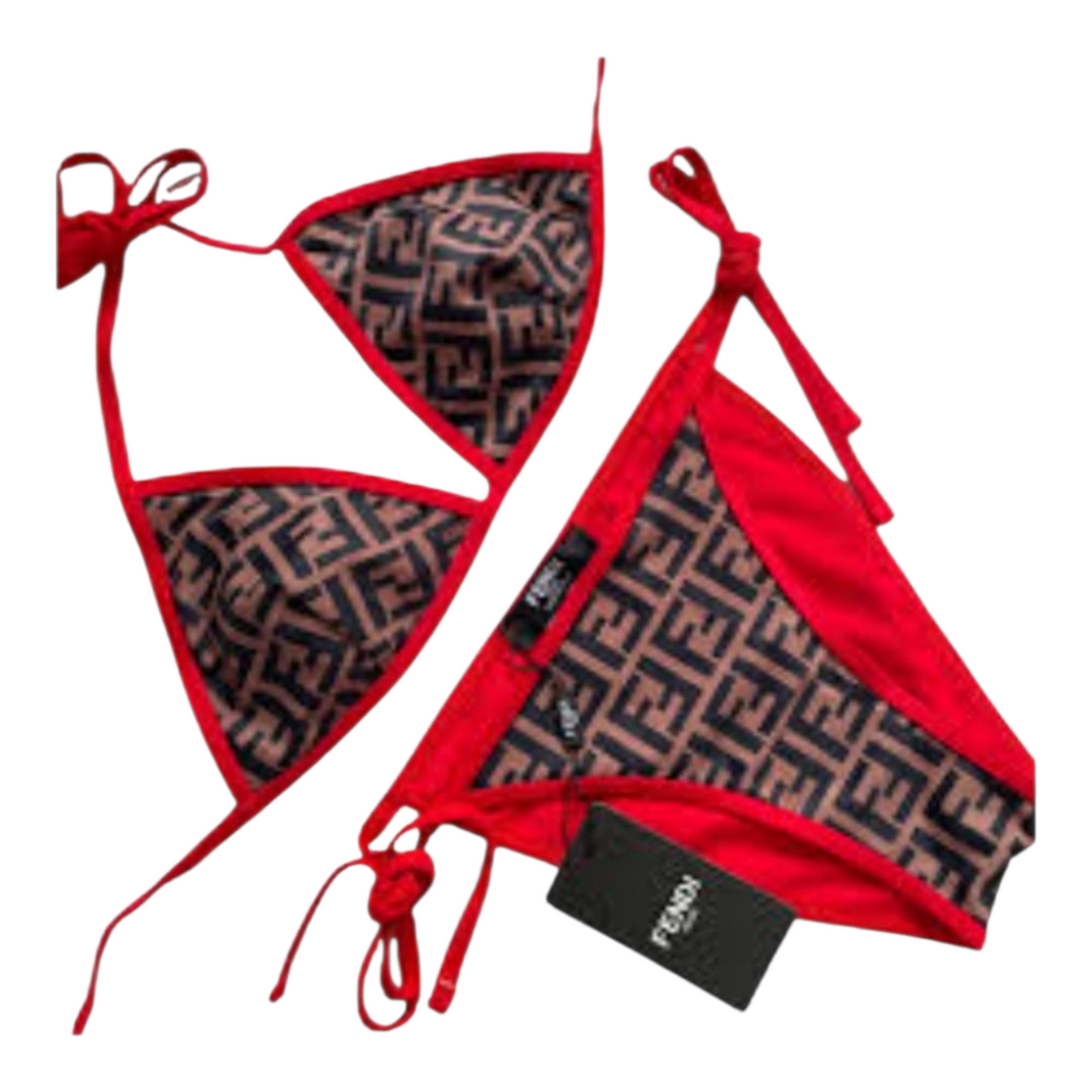 Fendi Designer 2pc bikini set