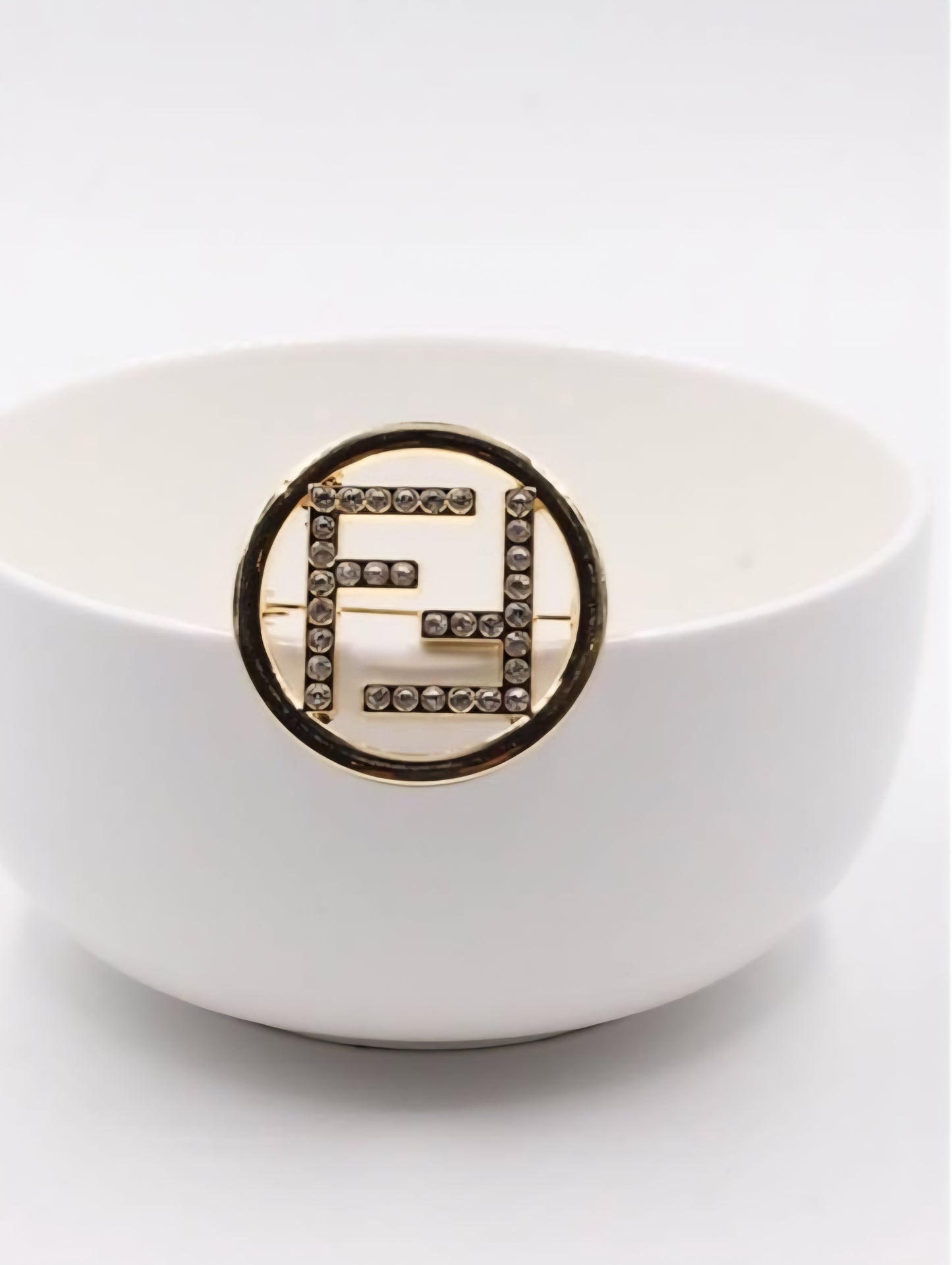 Fendi inspired Brooch