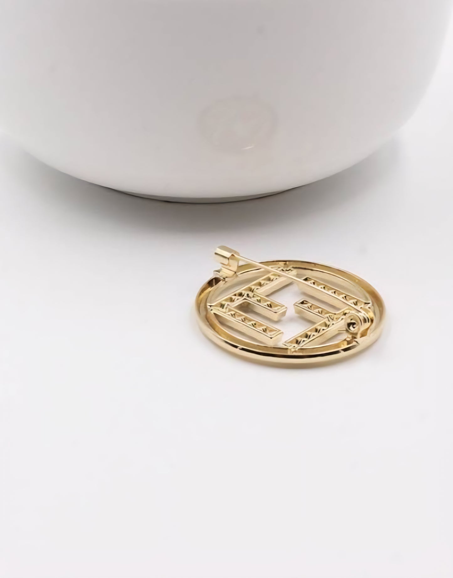 Fendi inspired Brooch