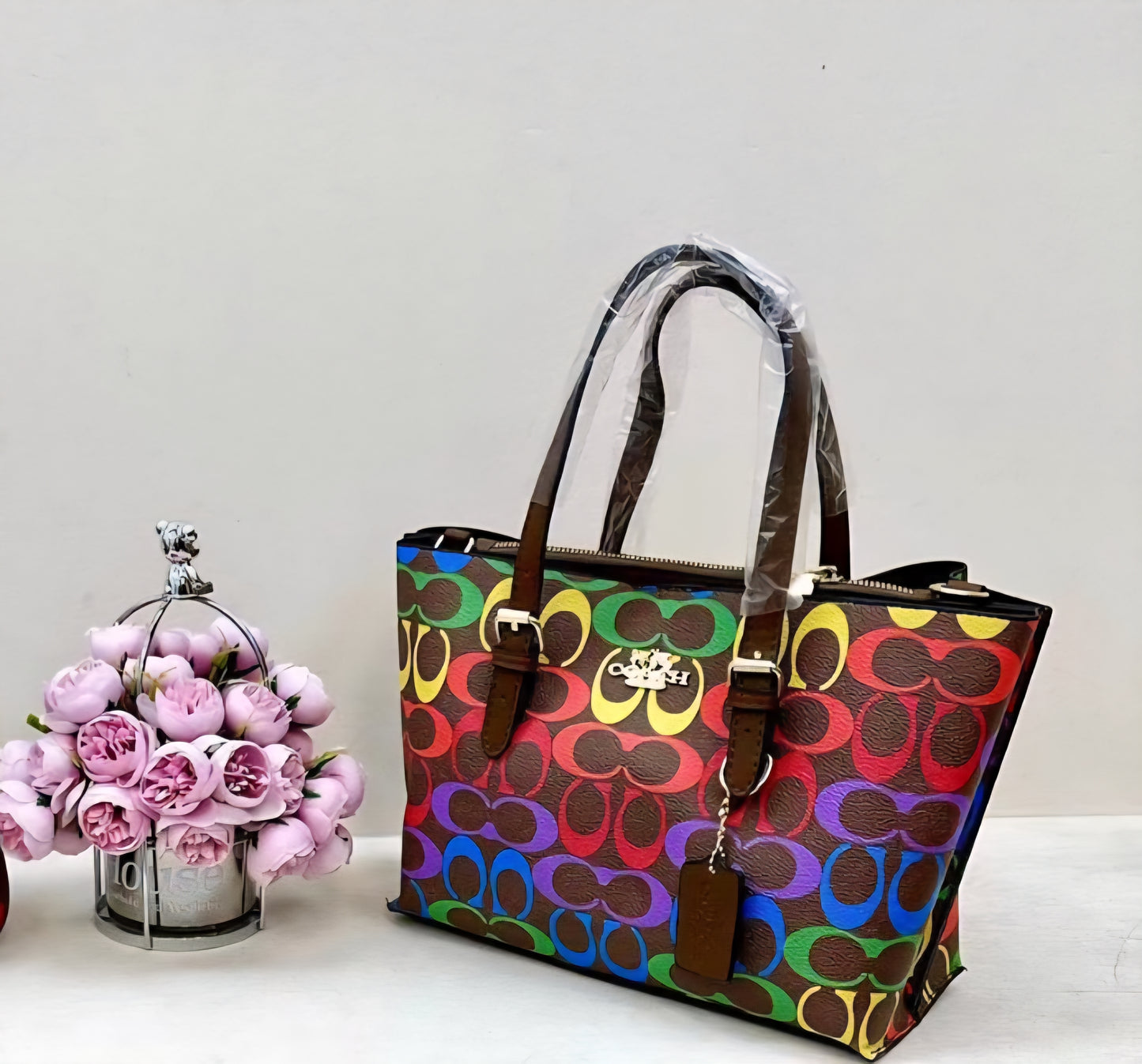 Coach inspired Tote bag