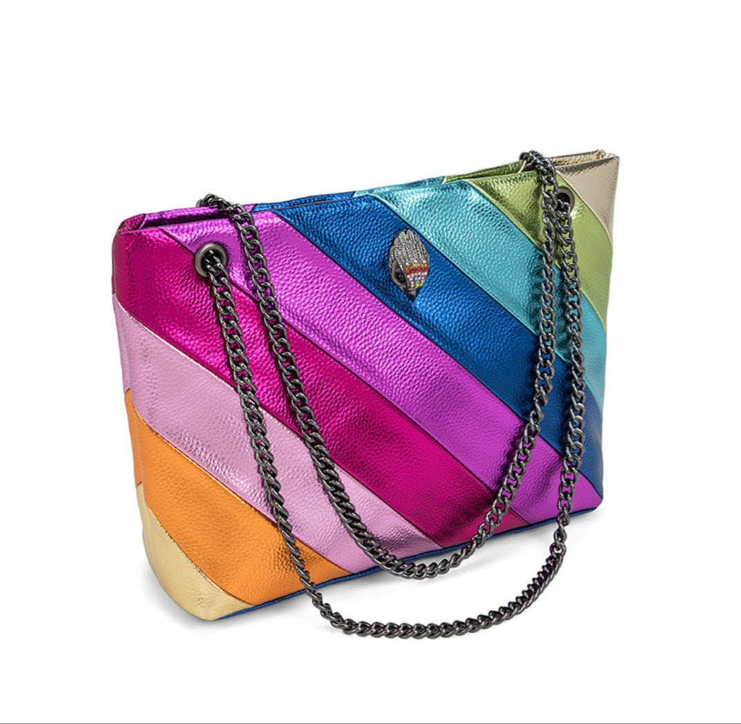 Kurt Geiger rainbow inspired Tote bag