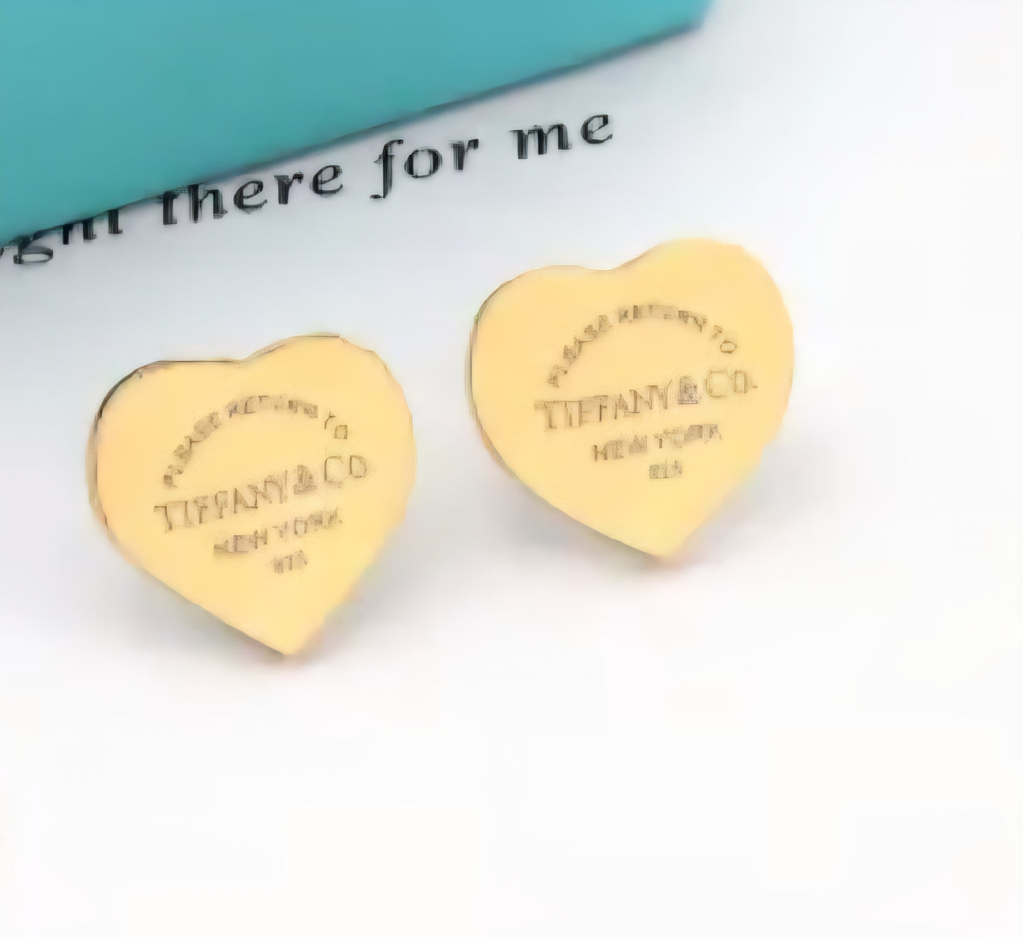 Tiffany inspired Heart shape Earrings