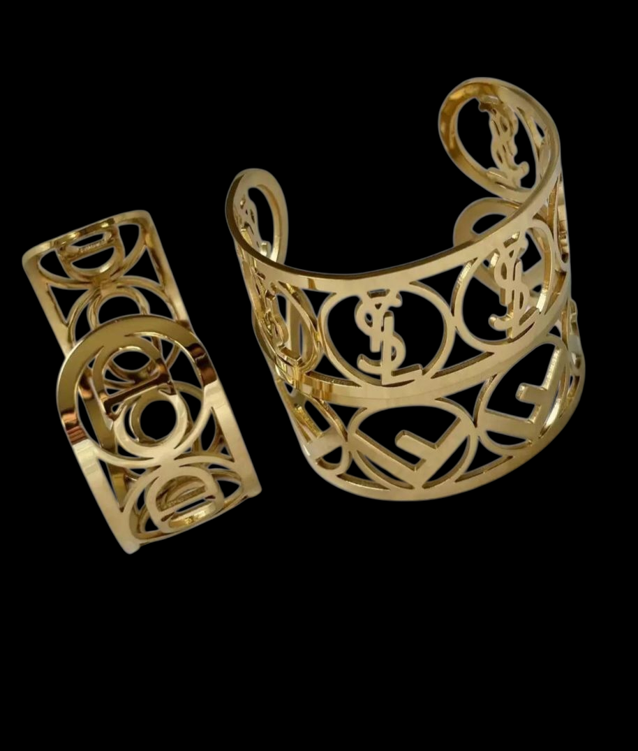 YSL inspired Cuff bracelet