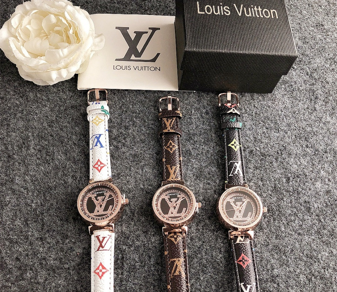 LV Designer Inspired Watch