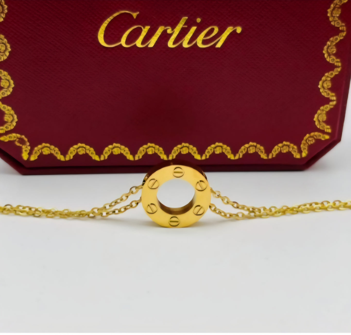 Cartier inspired chain link bracelet