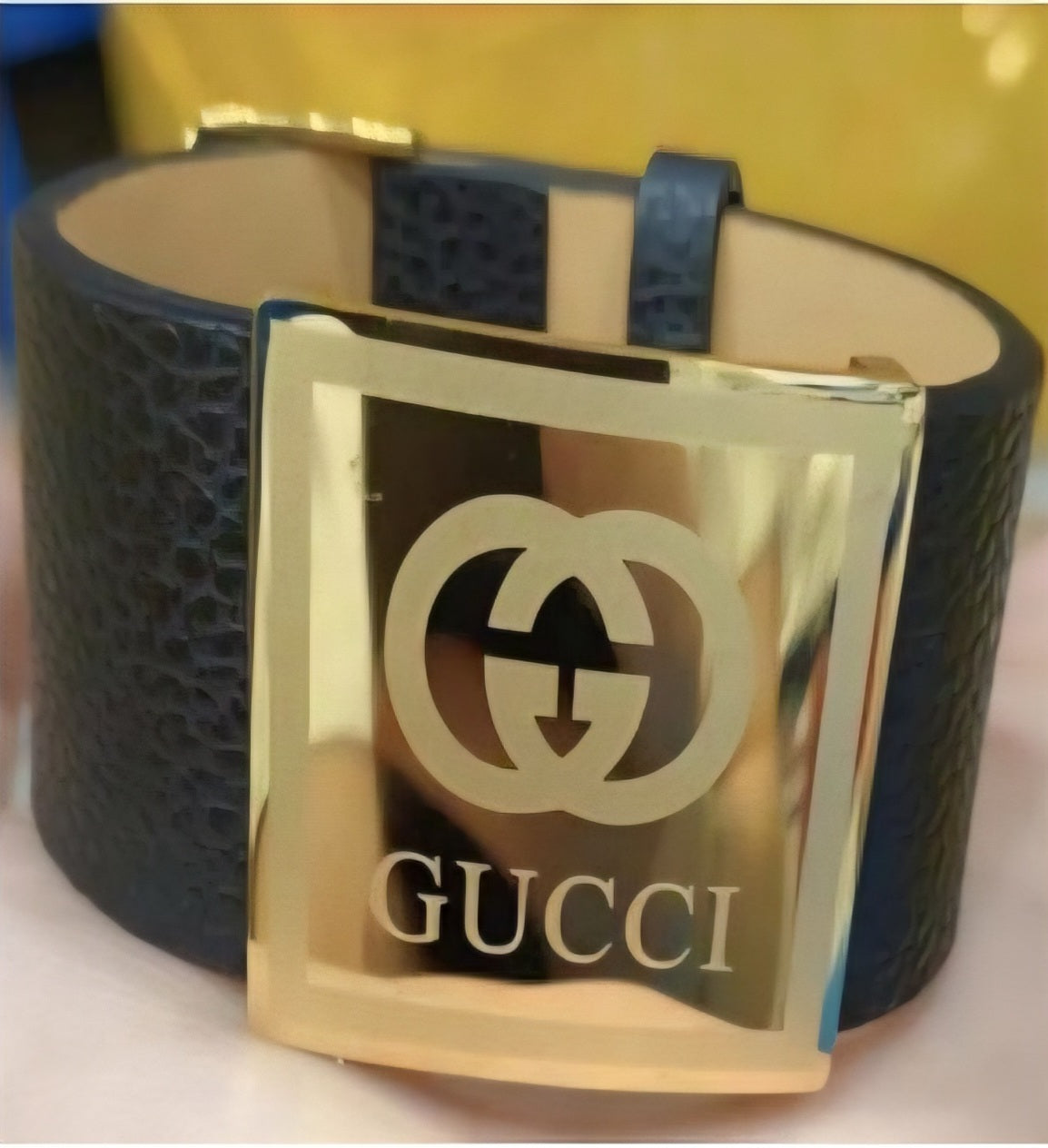 Gucci inspired belt bracelet