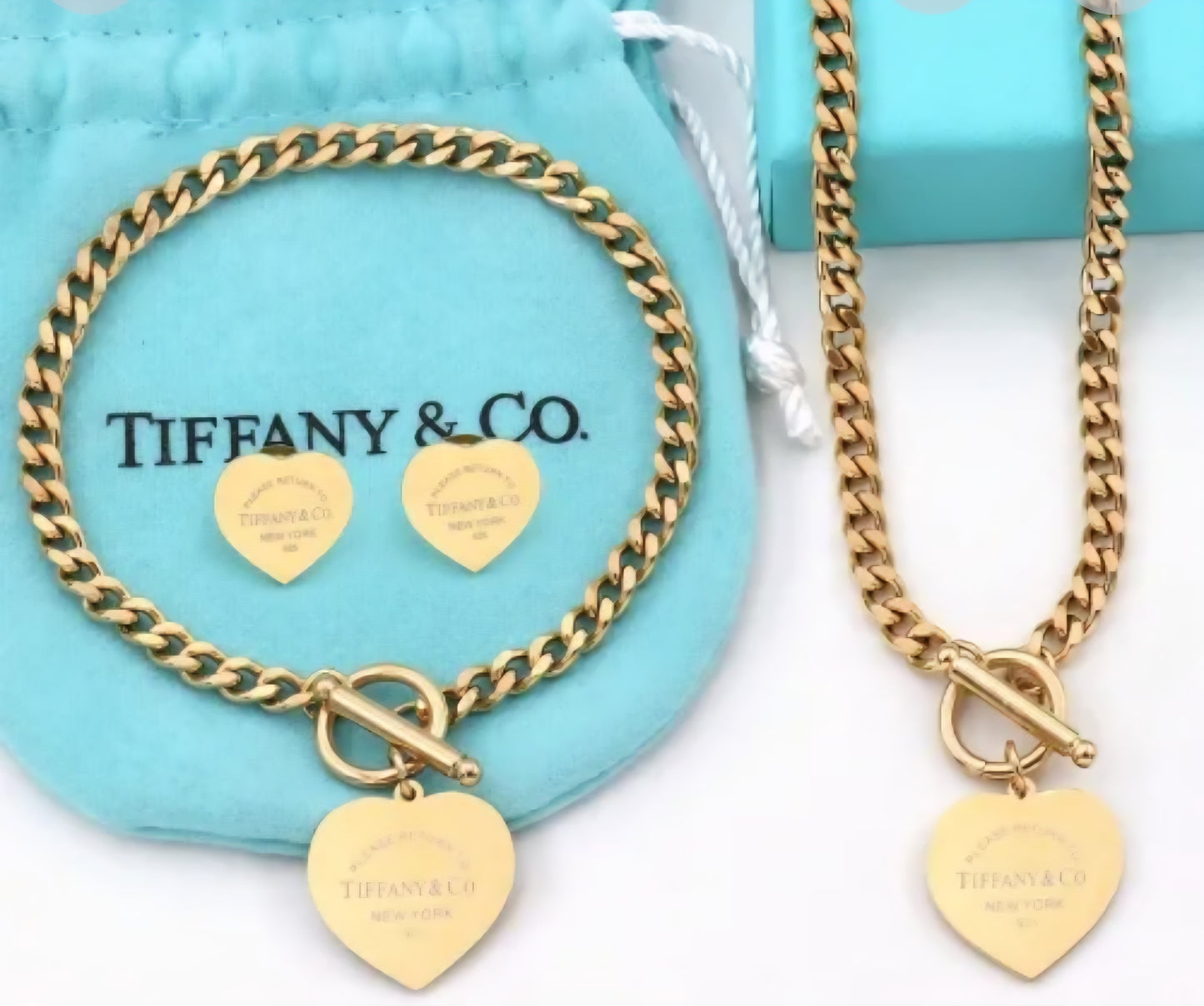 Tiffany inspired Figaro Jewelry