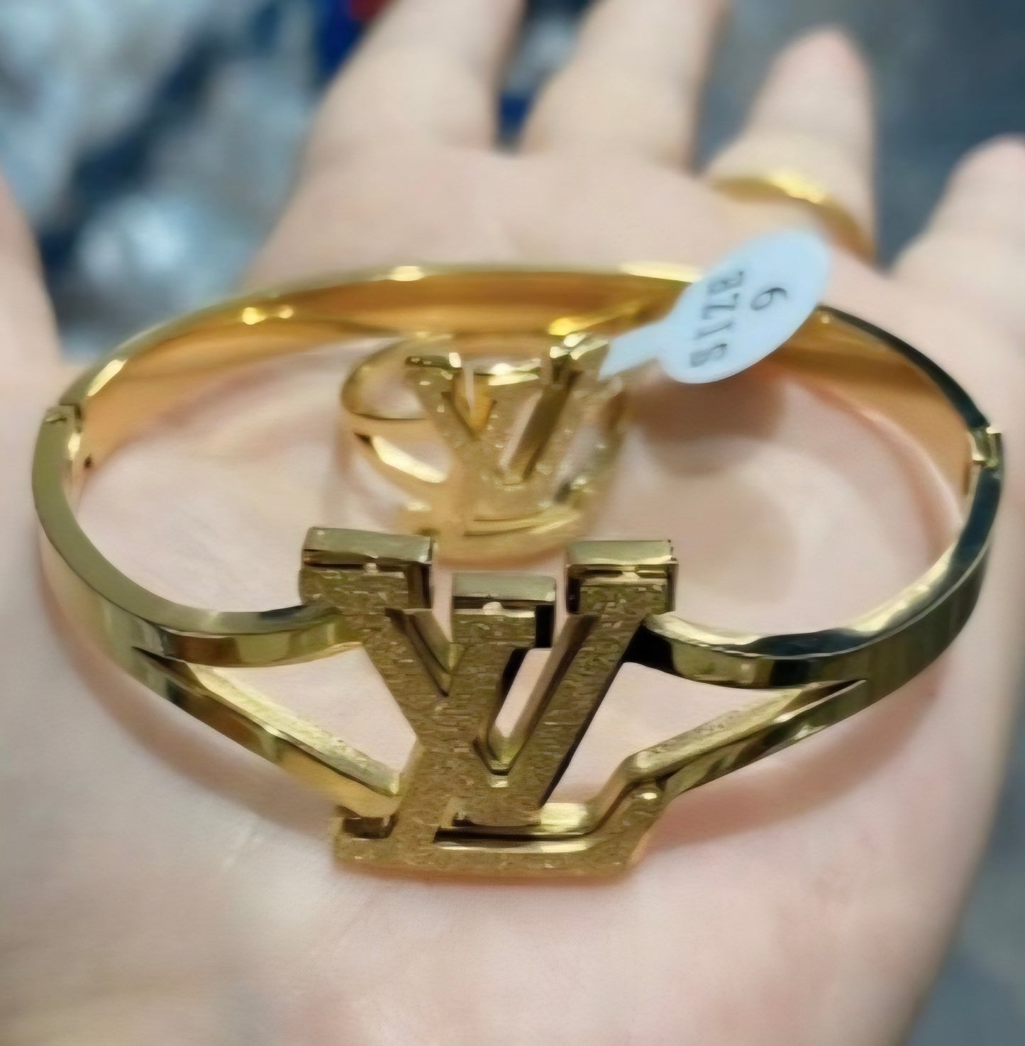 LV Designer Inspired Bracelet