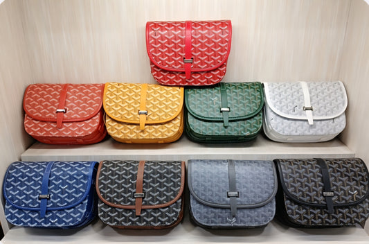Goyard Inspired Messenger unisex handbag