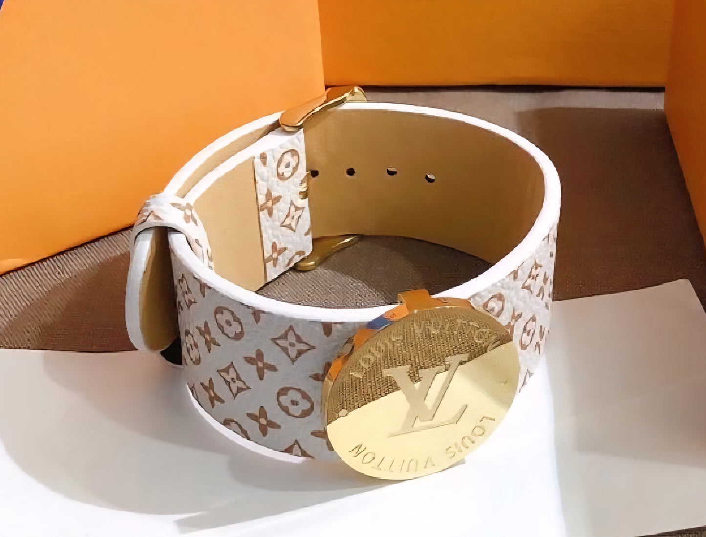 LV Designer Inspired Belts Bracelet