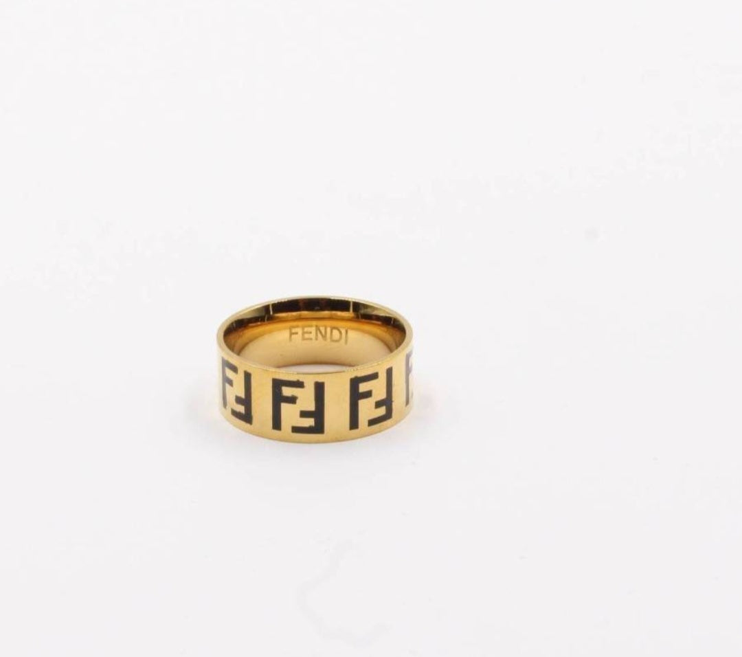 Fendi inspired Ring