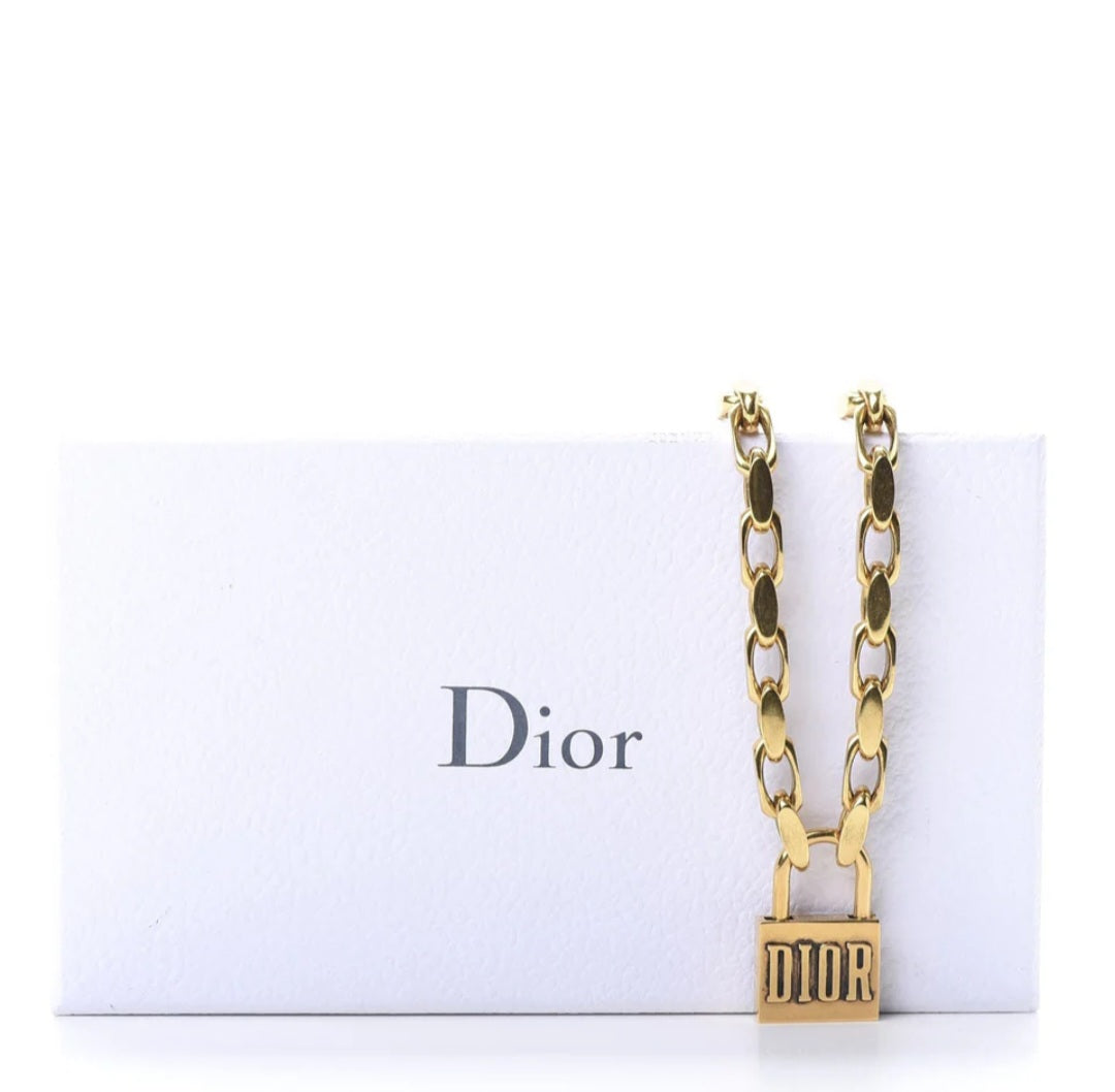 Christian Dior inspired Necklace and Bracelet