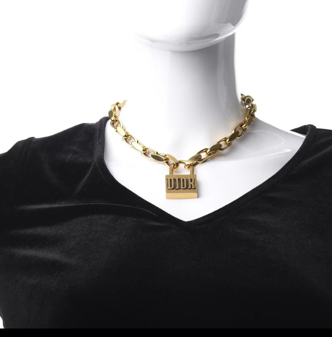 Christian Dior inspired Necklace and Bracelet