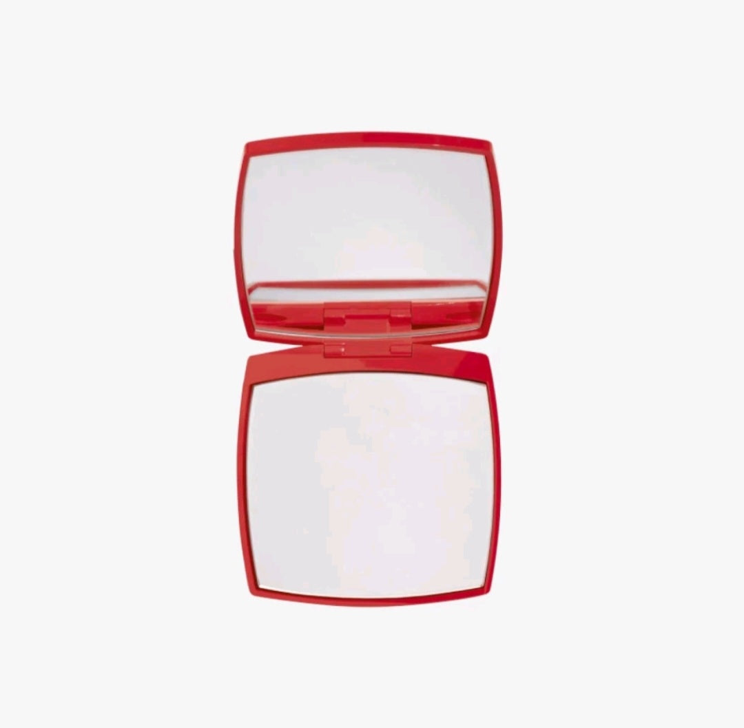 Chanel inspired Compact double sided mirror