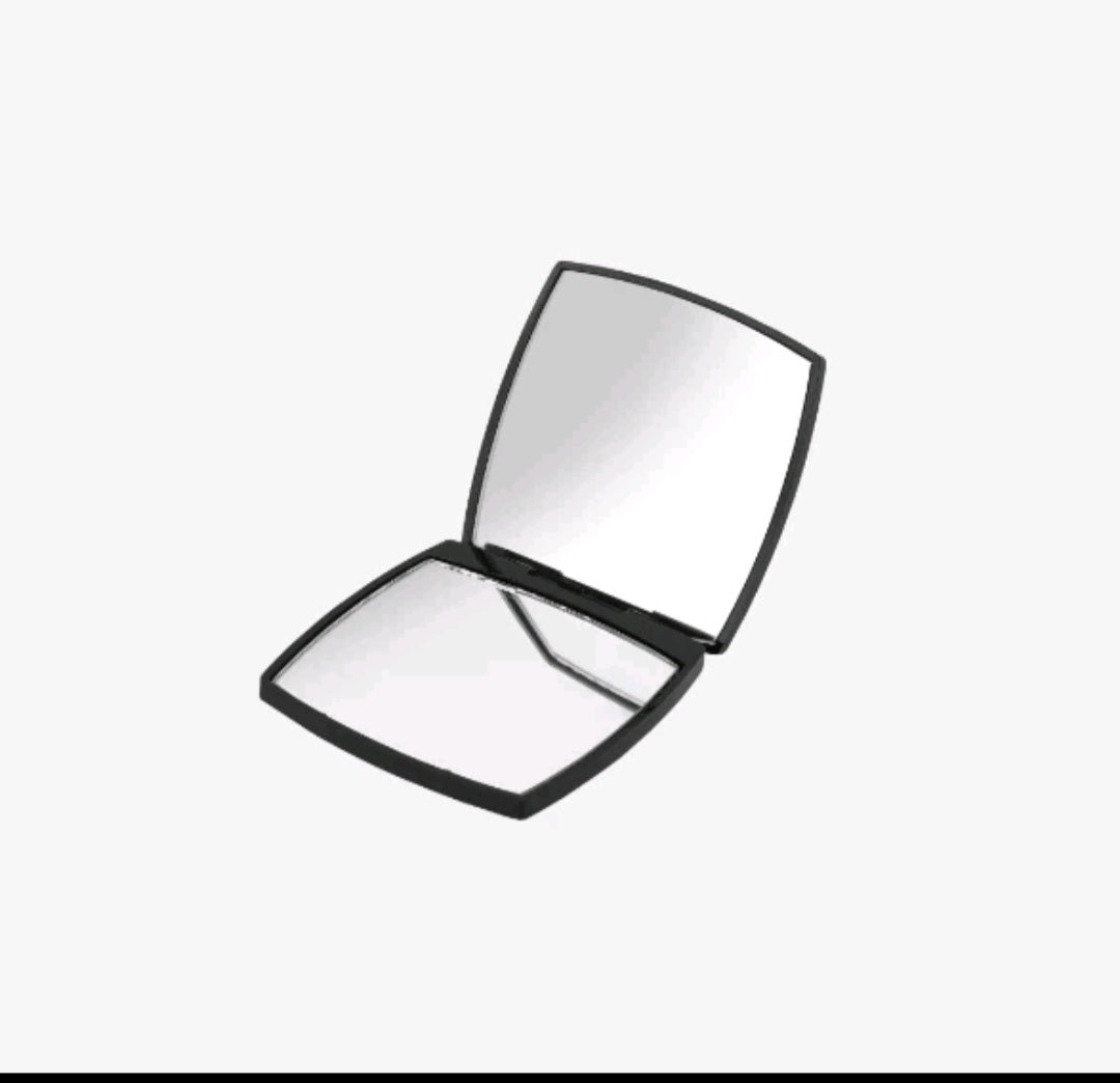 Chanel inspired Compact double sided mirror