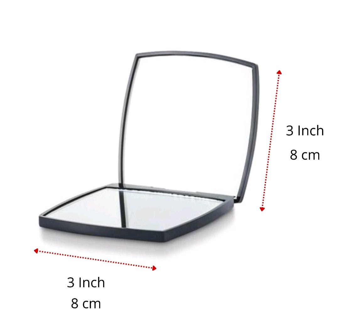 Chanel inspired Compact double sided mirror