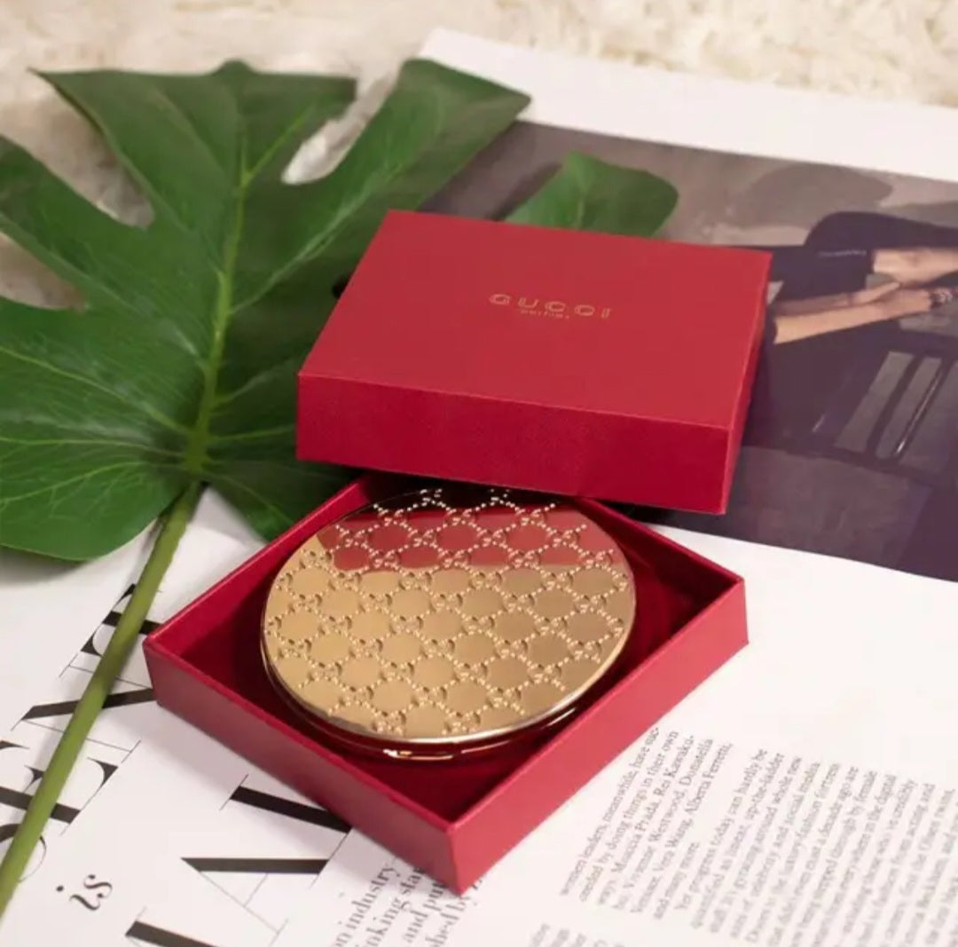 Gucci inspired double sided Compact mirror