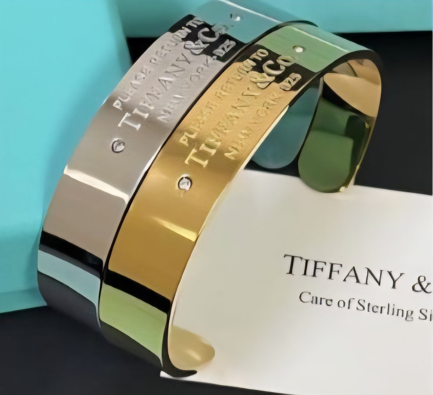 Tiffany Inspired Cuff Bracelet