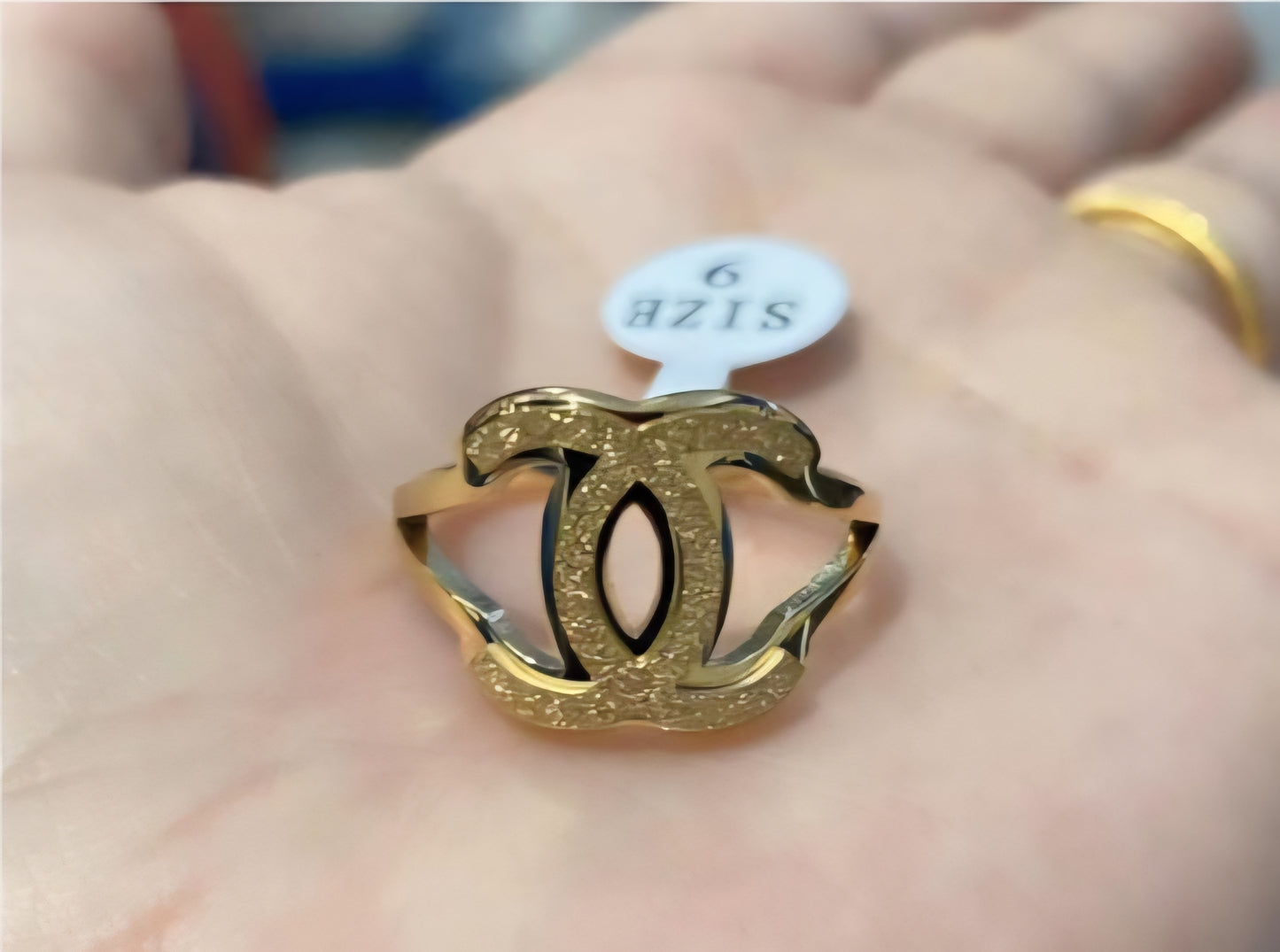 Chanel inspired Gold