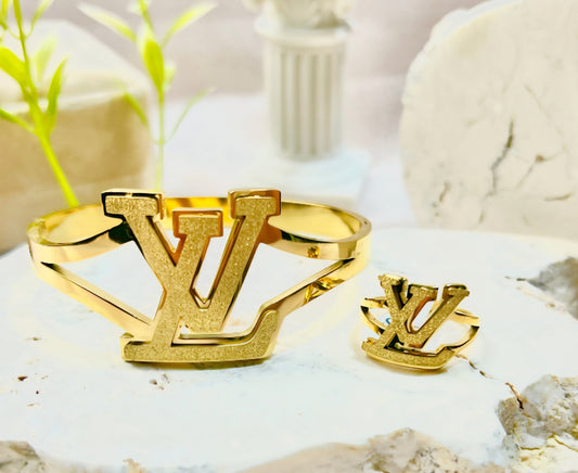 LV Designer Inspired Bracelet