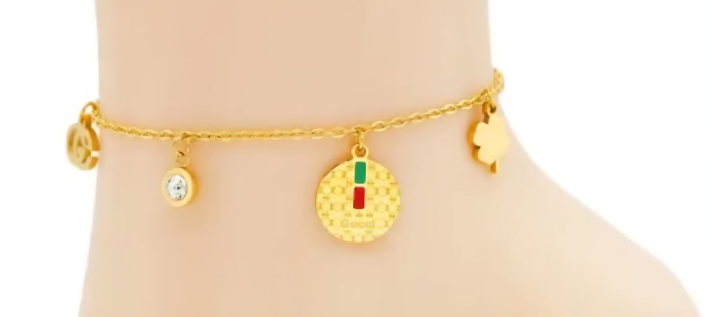 Gucci inspired Anklets