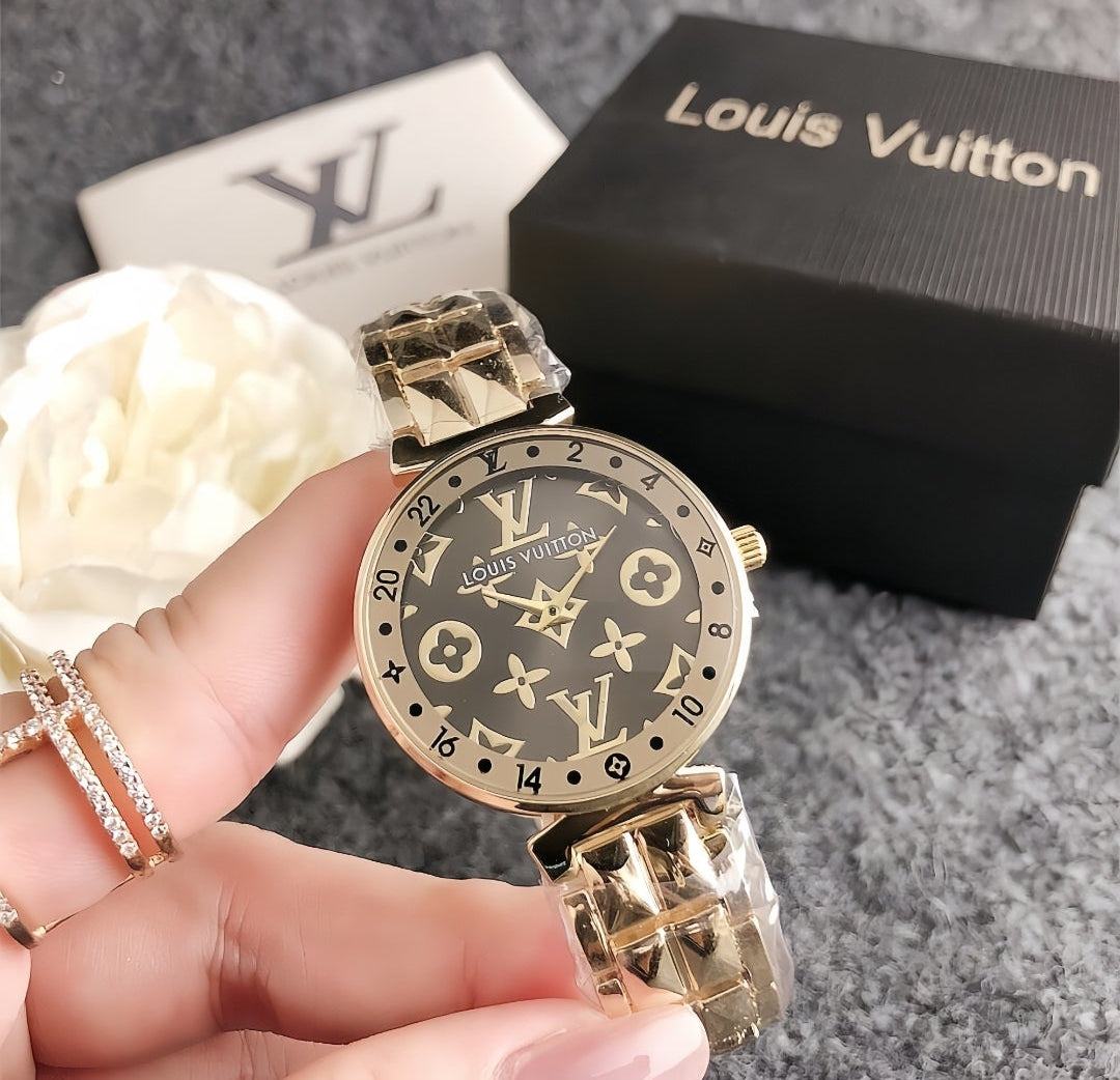 LV Designer Inspired Watch