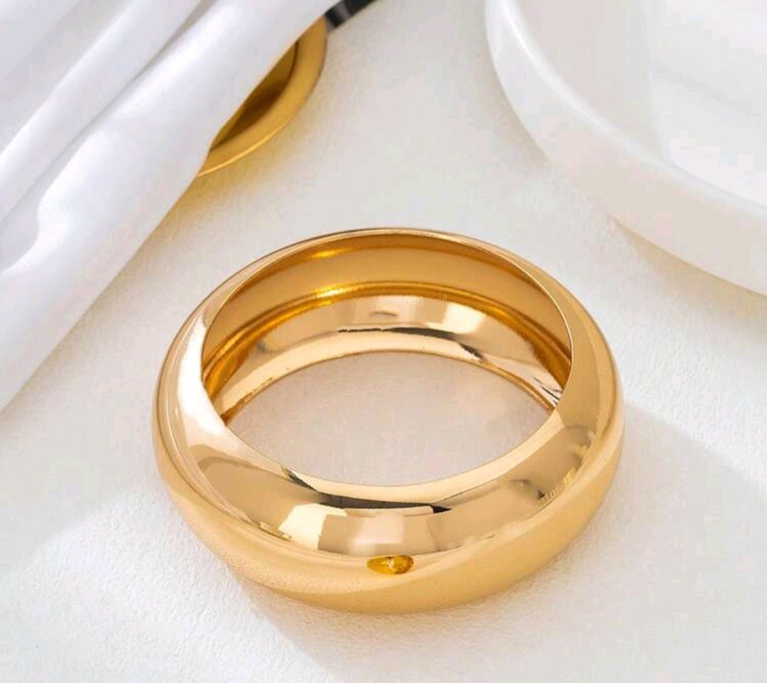 Stainless Steel Chunky Bangle