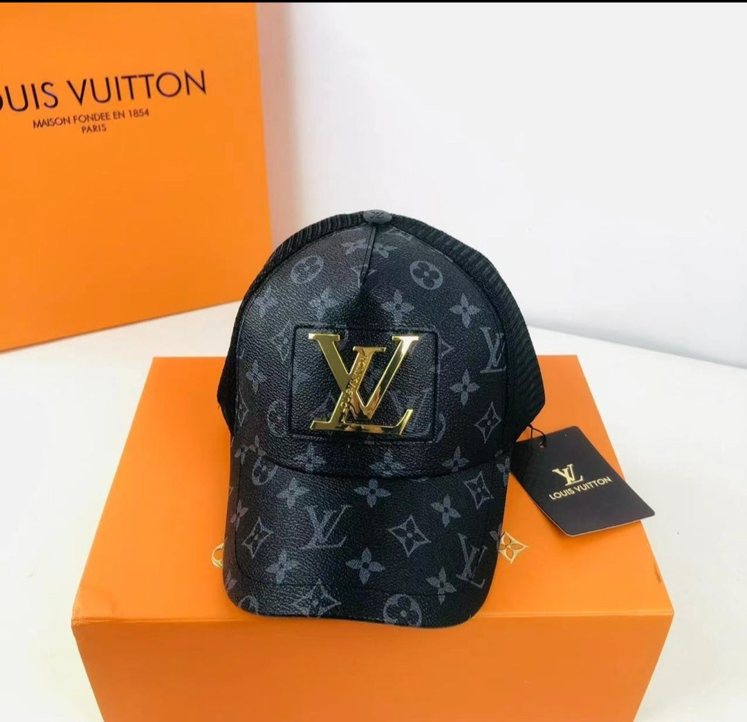 LV Designer Inspired Hat
