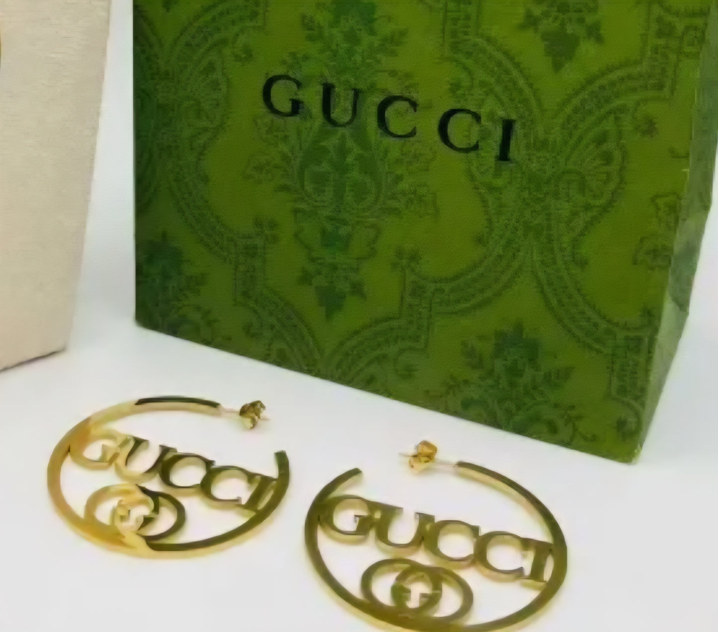 Gucci inspired Hoop Earrings