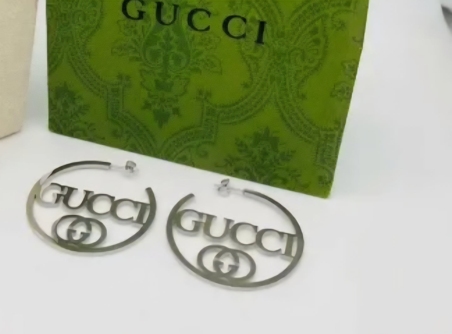 Gucci inspired Hoop Earrings