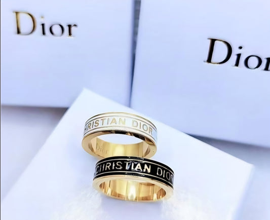 Christian Dior inspired rings