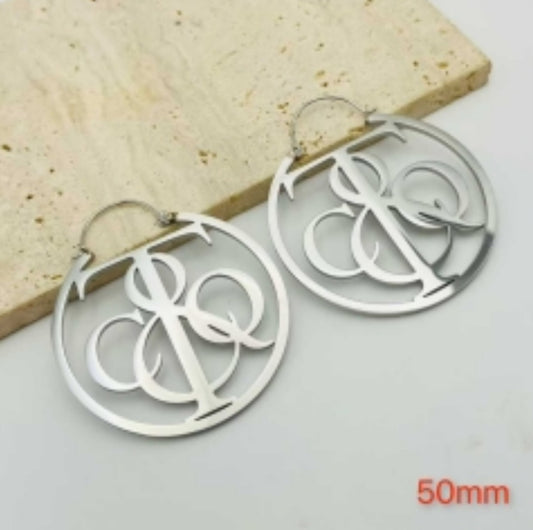 Tiffany Co inspired Hoop Earrings