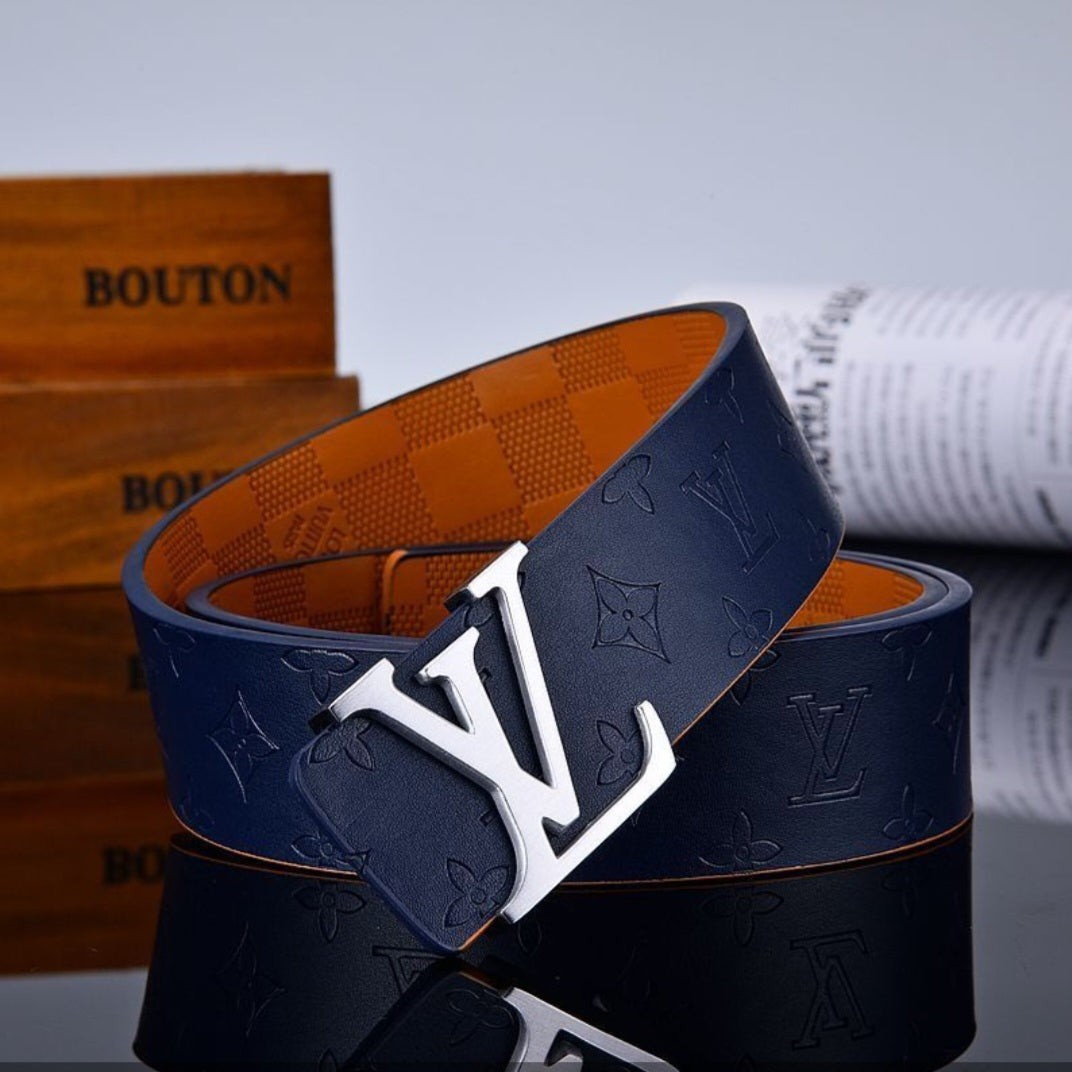 LV Designer Inspired Belt