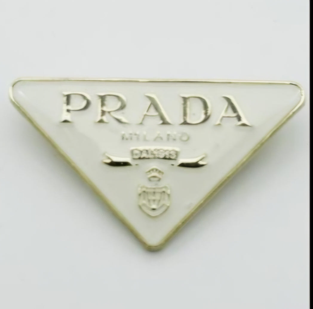 Prada Inspired Brooches