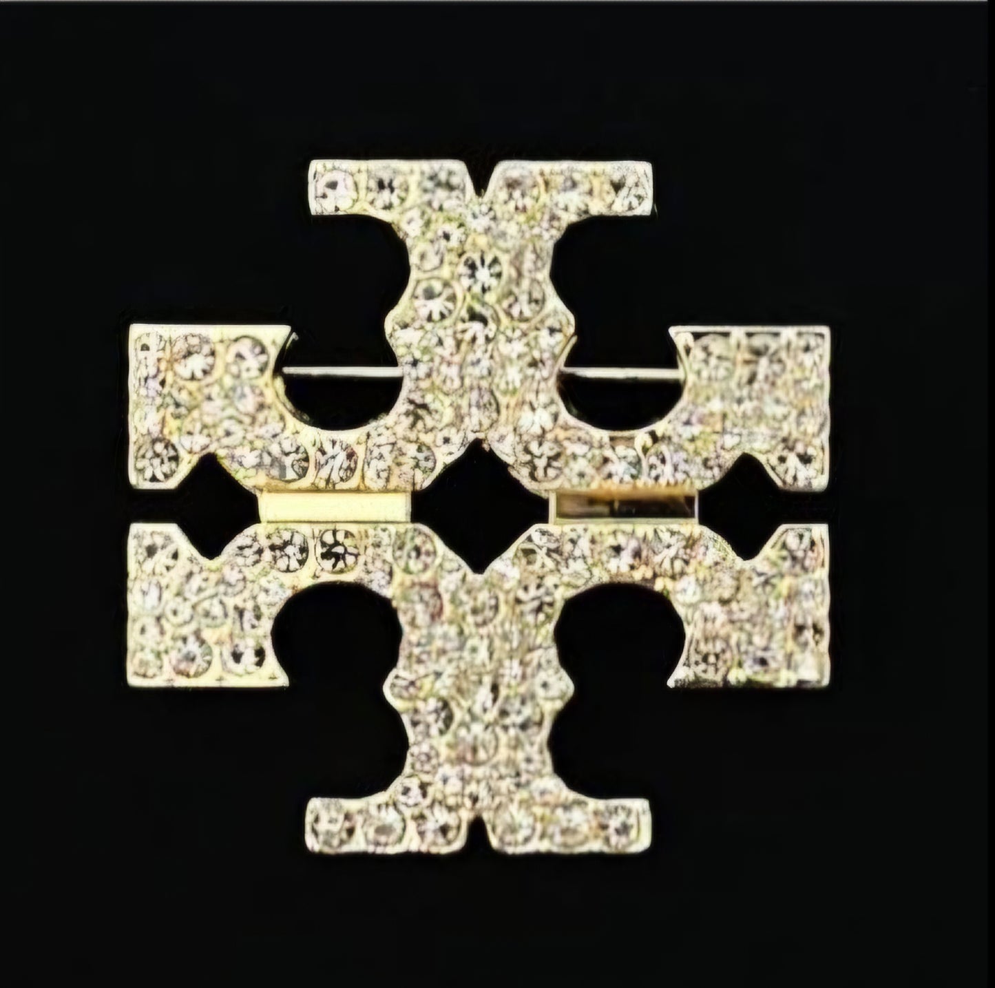 Tory Burch inspired brooch