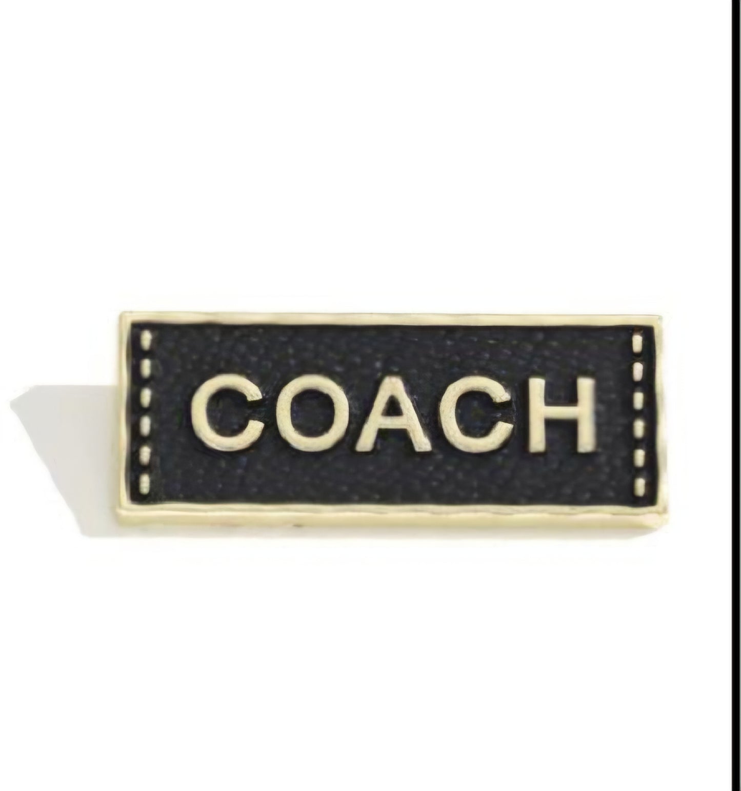 Coach inspired brooch