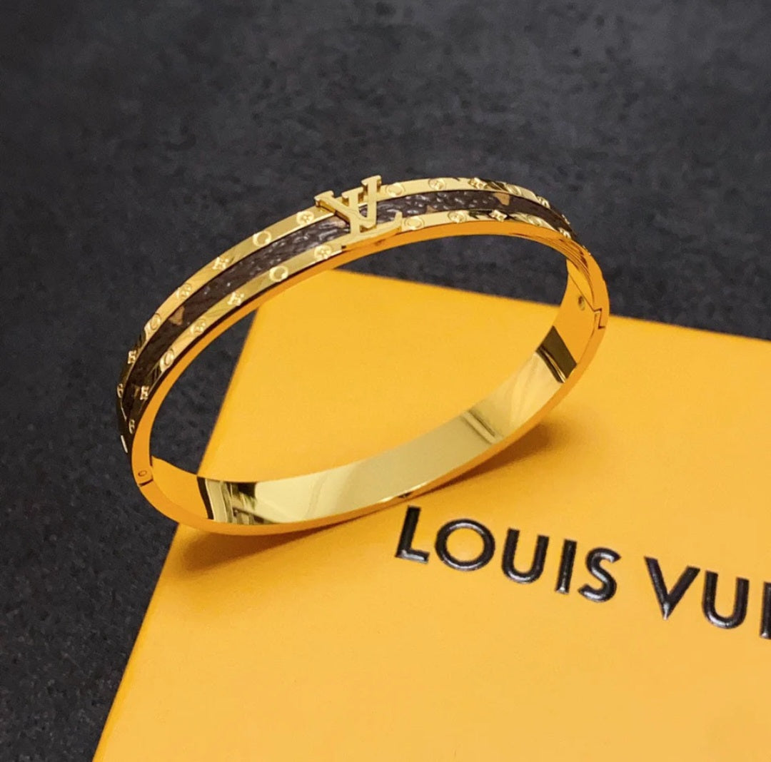 LV inspired Bangle